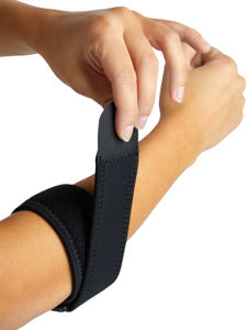 Blue Dot Tennis Elbow Brace with Adjustable Compression Strap