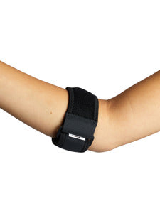 Blue Dot Tennis Elbow Brace with Adjustable Compression Strap